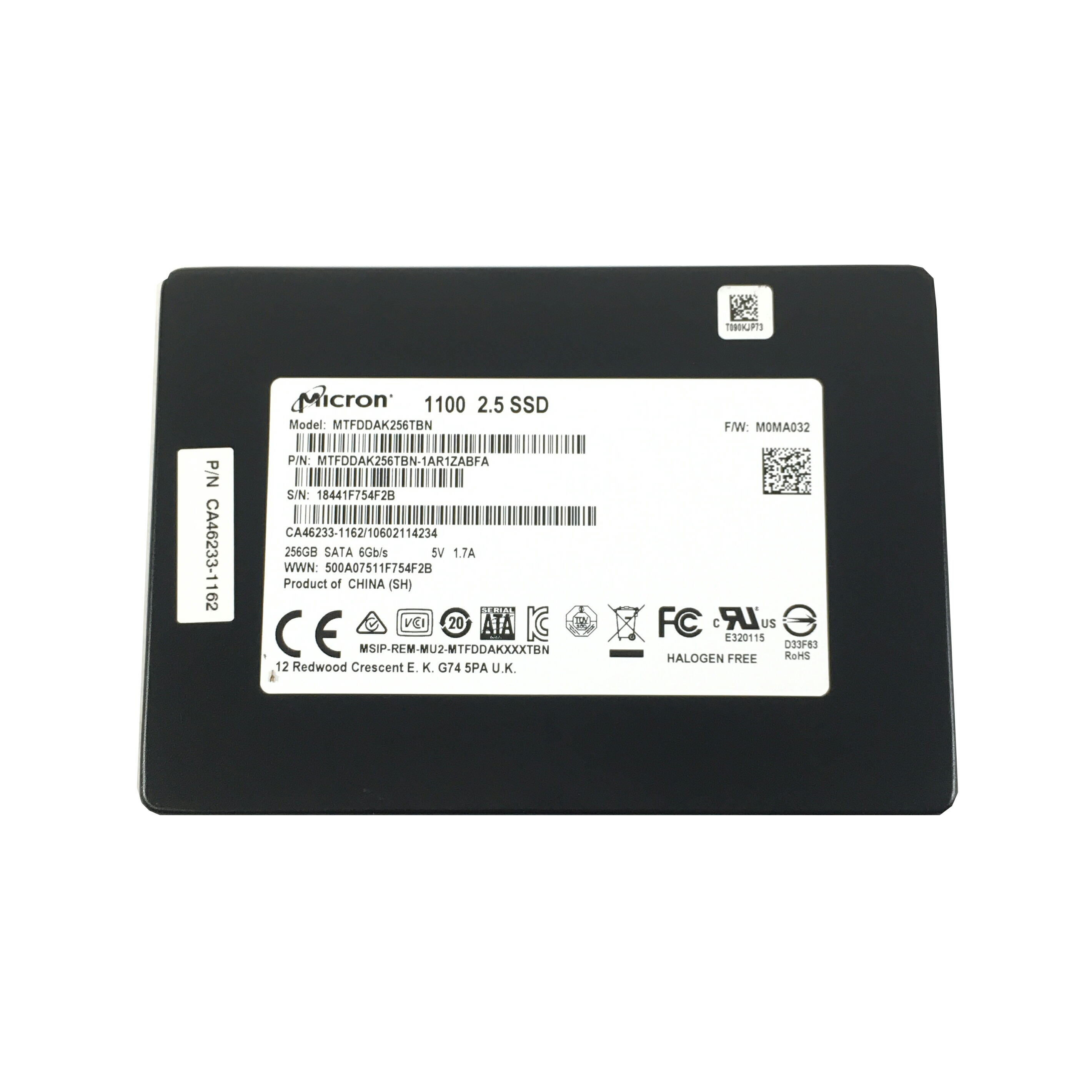 楽天市場】R084-Micron SSD 256 GB 2.5 インチ SATA 1点 1100 増設SSD