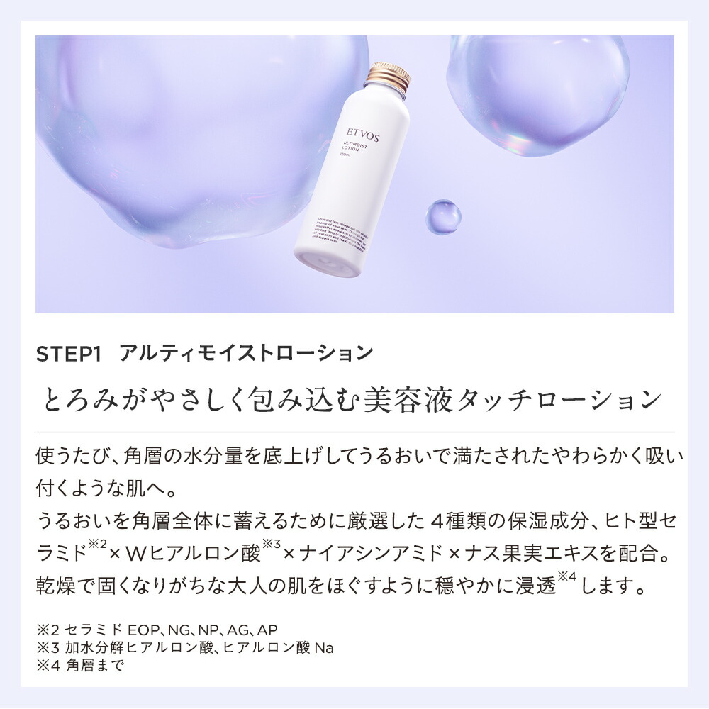 楽天市場】エトヴォス 公式( ETVOS ) ナイアシンアミド ヒト型セラミド