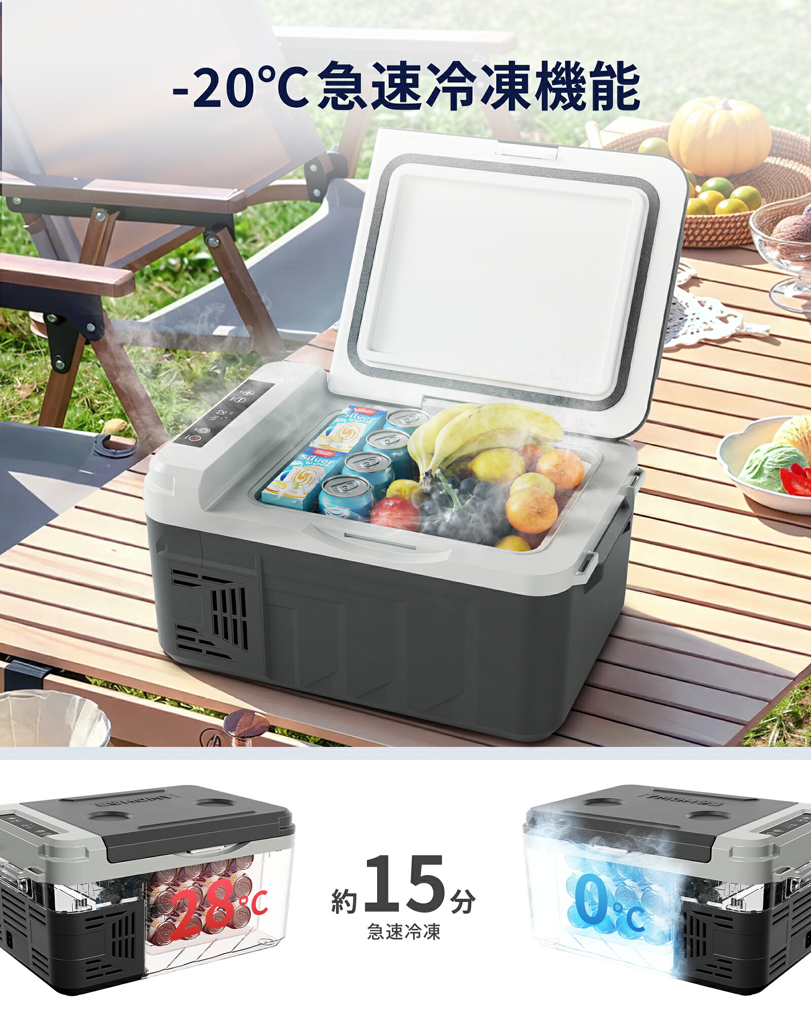 楽天市場】車載冷蔵庫 ポータブル冷蔵庫 小型 10L 持ち運び 車載 車載