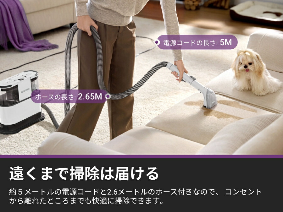 楽天市場】EUREKA（ユーリカ） NEY200 リンサークリーナー カーペット
