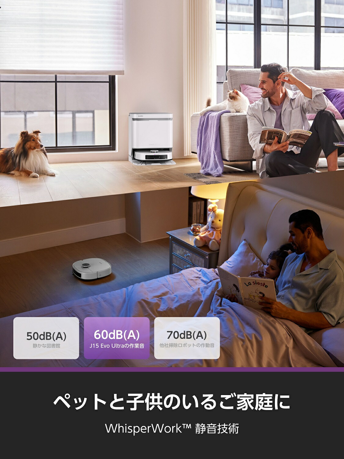 楽天市場】EUREKA（ユーリカ） J15 Evo Ultra ロボット掃除機 22000Pa