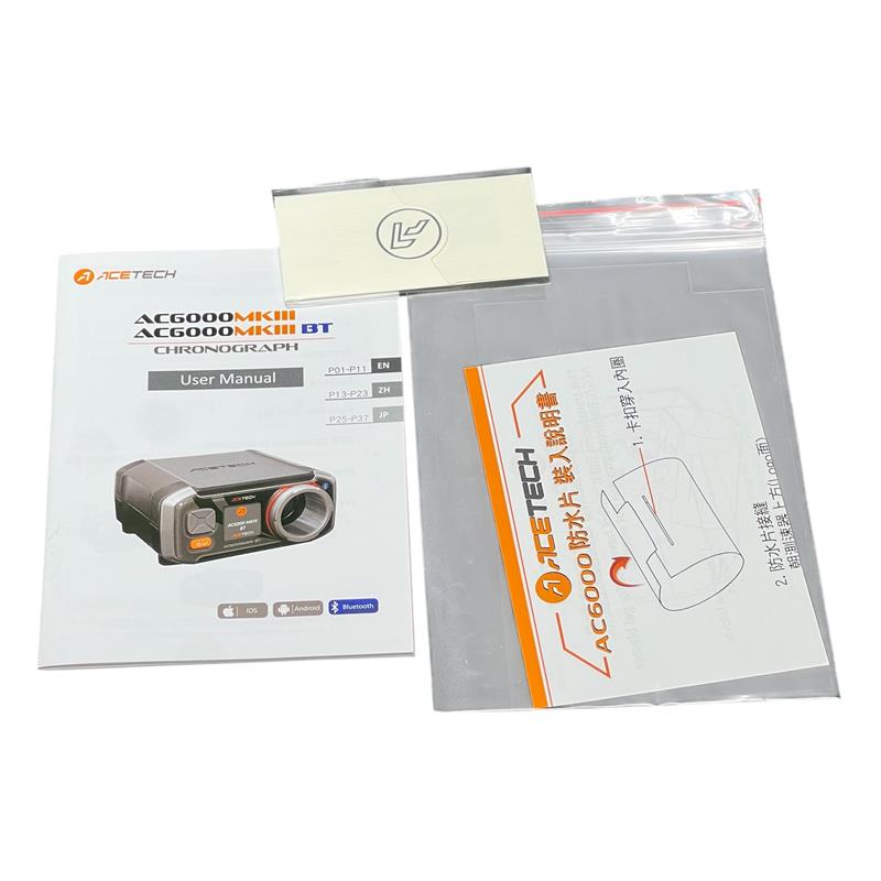 楽天市場】【ACETECH】AC6000 MKIII BT クロノグラフ 弾速計 スピード
