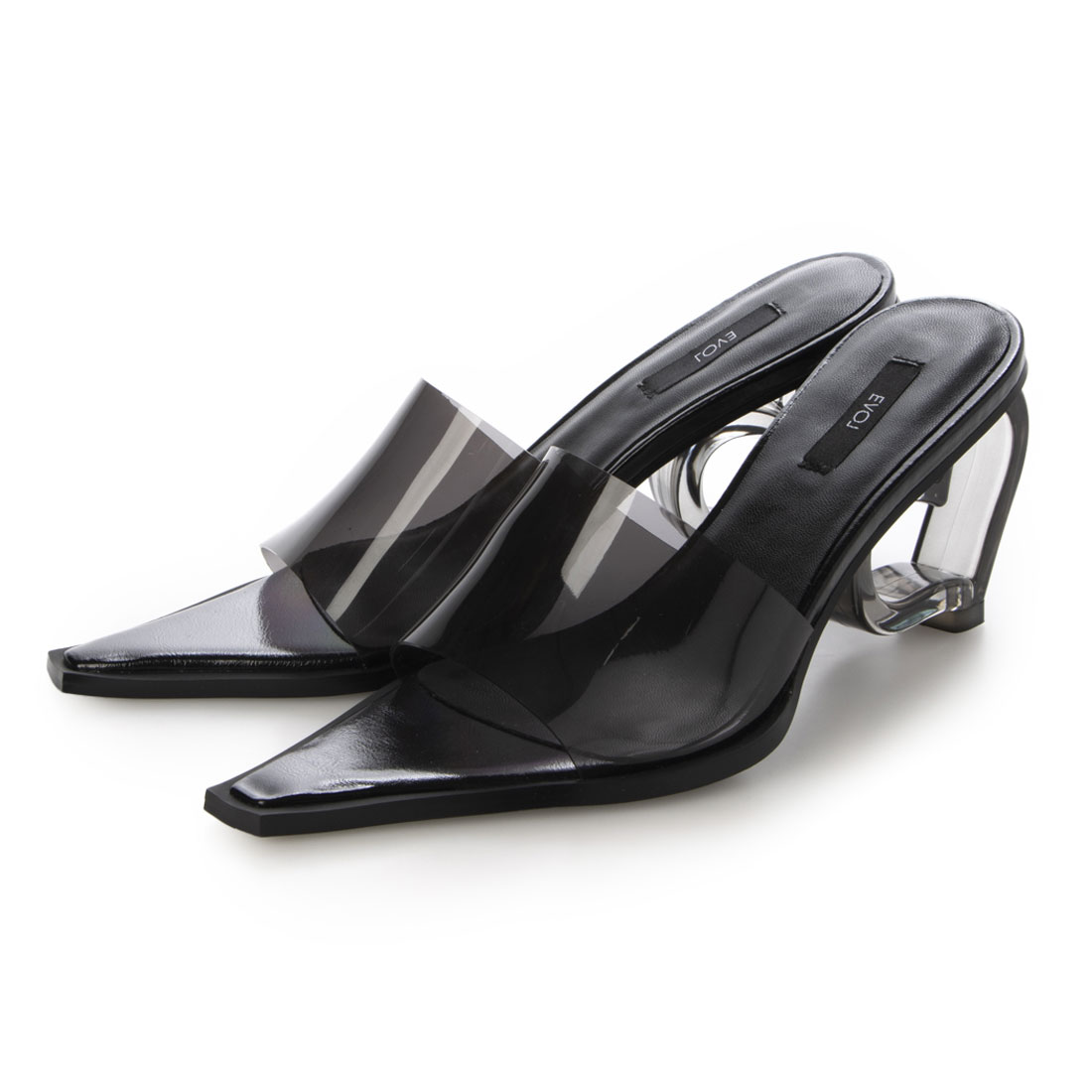 楽天市場】evol クリアヒールの通販