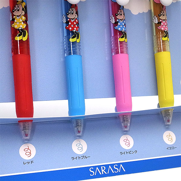 楽天市場】zq バルーンデザイン ボールペン4本 サラサ ミニー バルーン