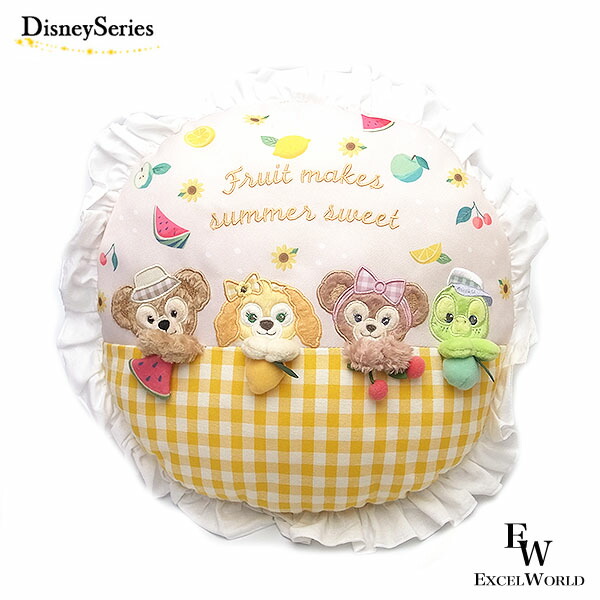 楽天市場】クッション ダッフィー＆フレンズ テイスティー サマー