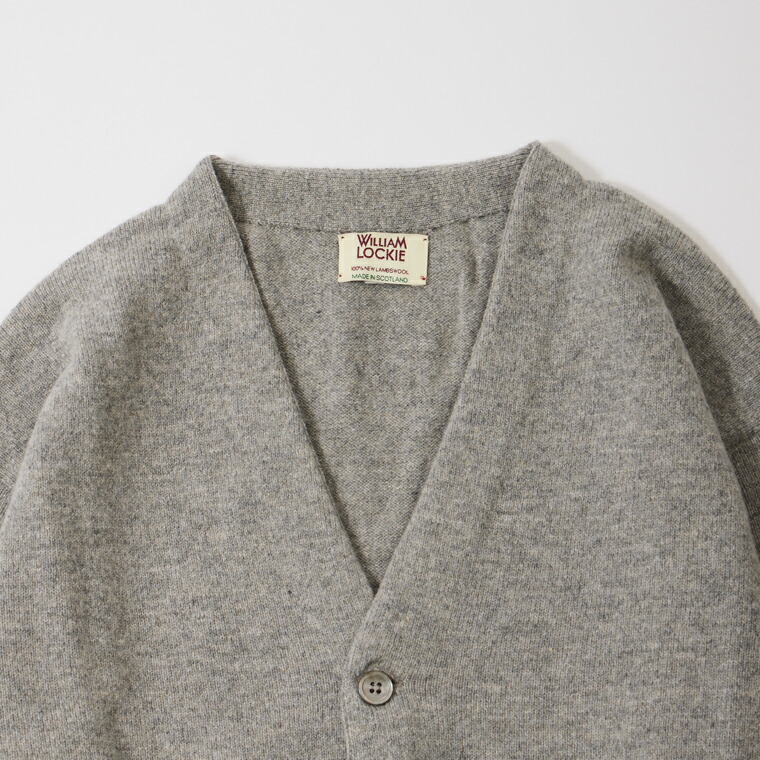 楽天市場】WILLIAM LOCKIE (ウィリアム ロッキー) LAMBSWOOL CARDIGAN