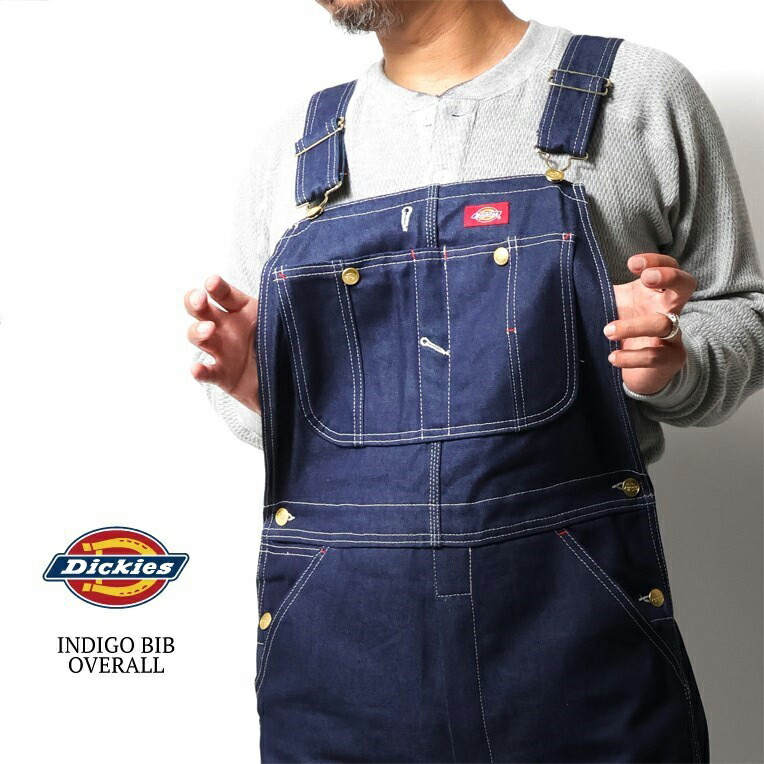 楽天市場】DICKIES/ディッキーズ DK83294 INDIGO BIB OVERALL