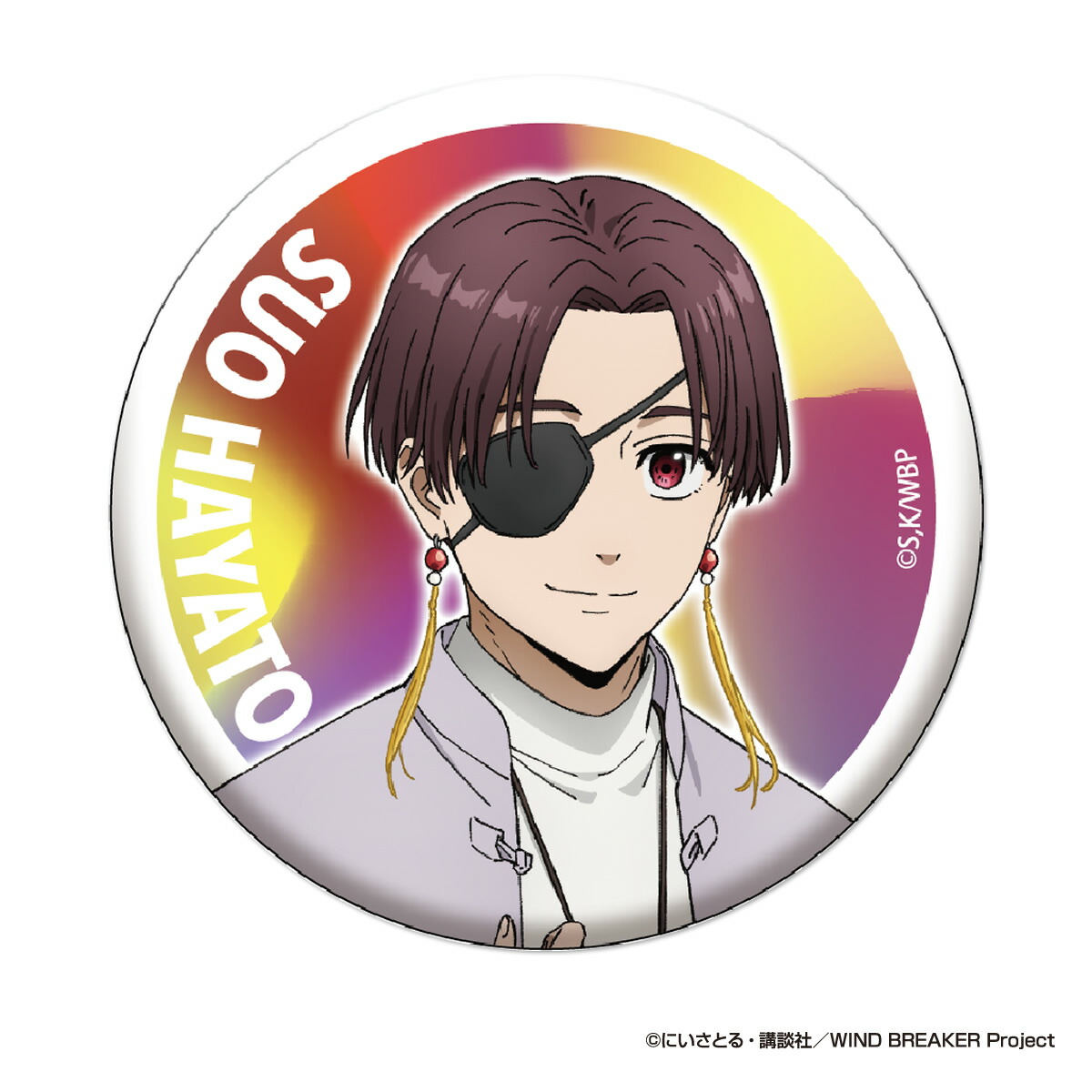 楽天市場】TVアニメ『WIND BREAKER』 グリッター 缶バッジ vol.2