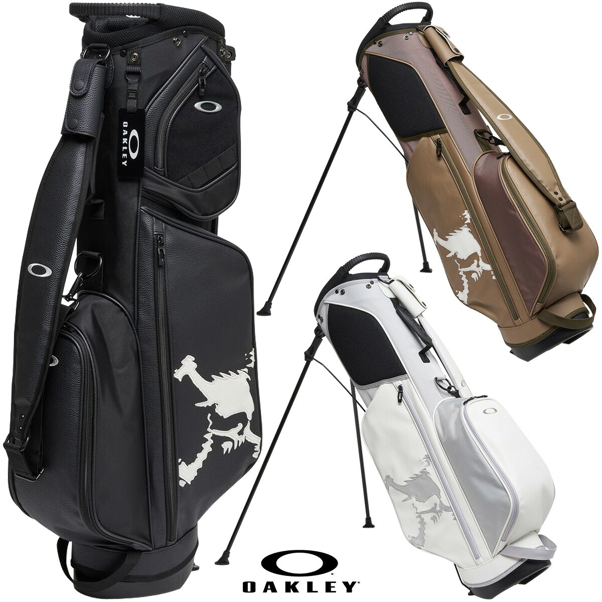 楽天市場】OAKLEY オークリー日本正規品 SKULL GOLF BAG 17.0 (スカル