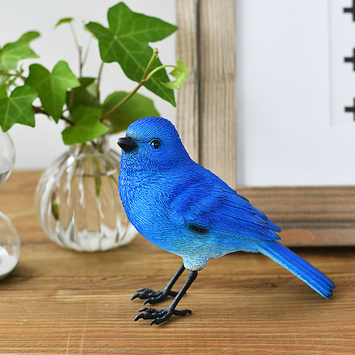 楽天市場】青い鳥 置物 BIRDLE BILL バーディ ビル クリップホルダー