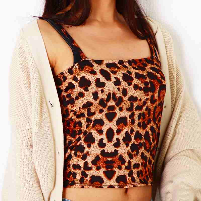 楽天市場】ヒョウ柄キャミソール トップス レディース タンクトップ