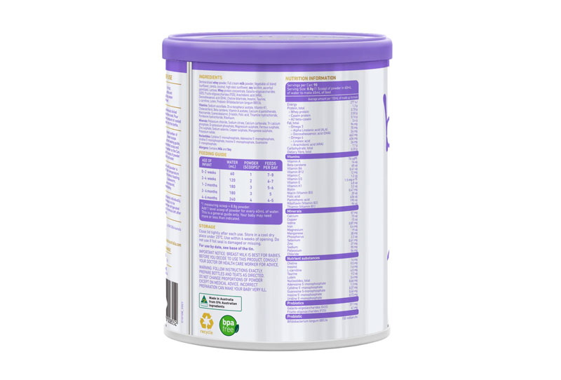 楽天市場】【送料無料】Bubs（バブズ）シュプリーム A2 粉ミルク