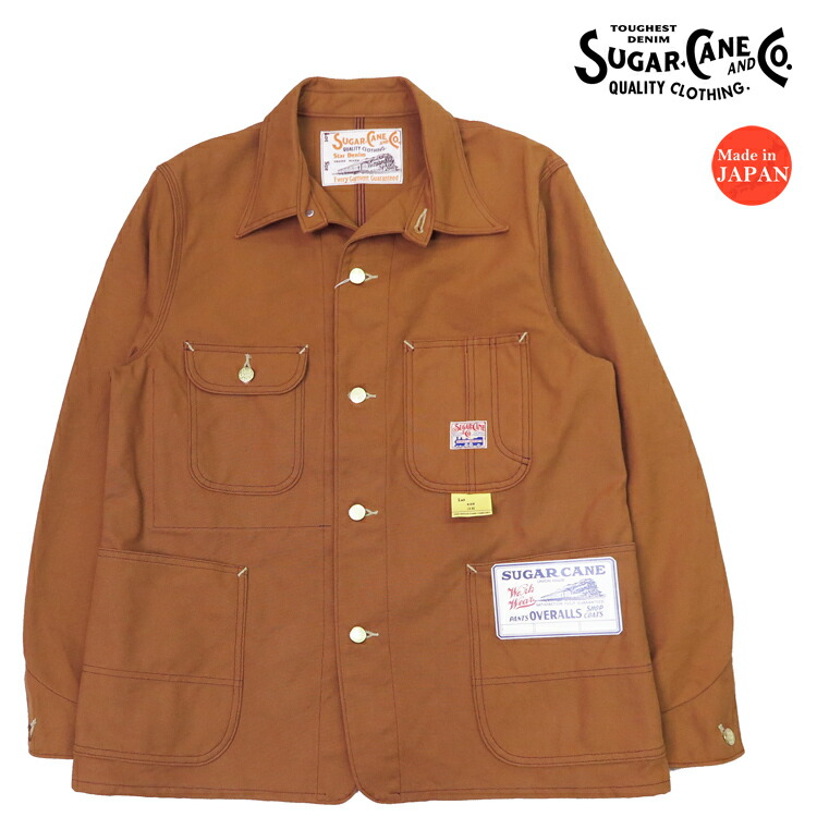 楽天市場】SUGAR CANE シュガーケーン 13oz ブラウンダック ワーク