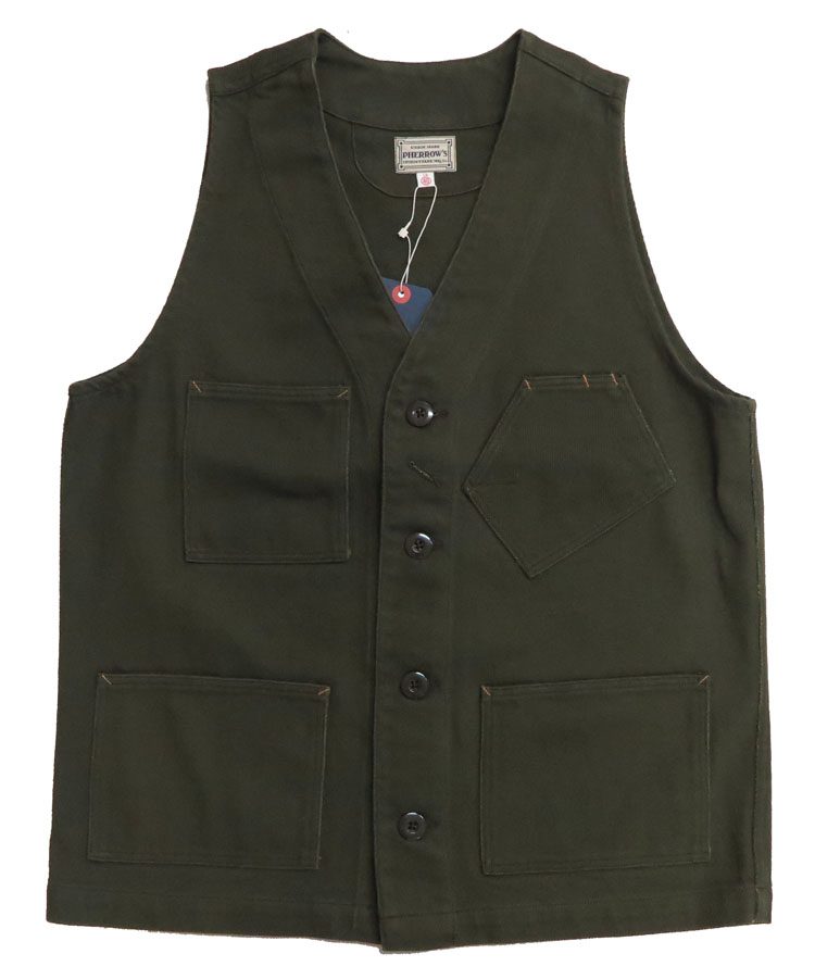 楽天市場】フェローズ PHERROW'S フェローズ ワーク ベスト 24W-PHWV1