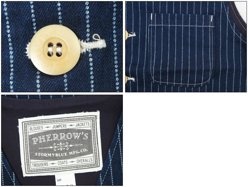 楽天市場】フェローズ PHERROW'S フェローズ インディゴ ウォバッシュ