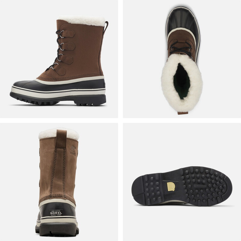 楽天市場】ソレル カリブー ウォータープルーフ メンズ スノーブーツ