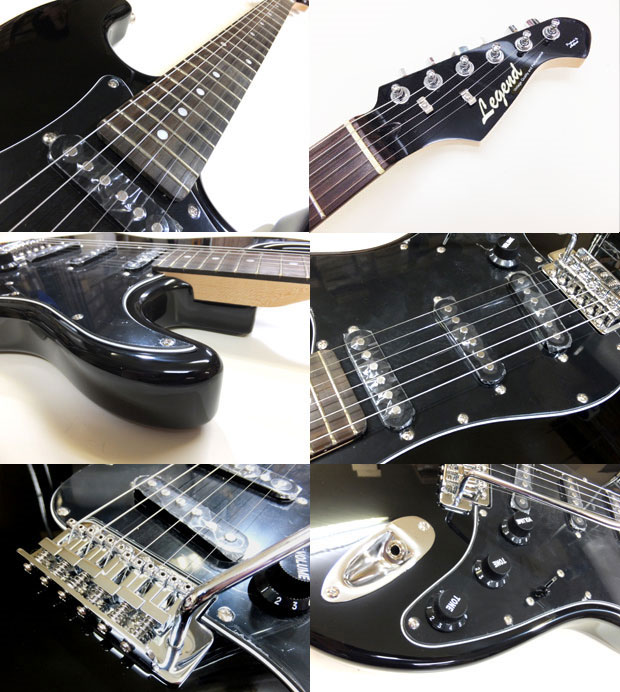 楽天市場】エレキギター 初心者 Legend レジェンド LST-Z/B-BKBK