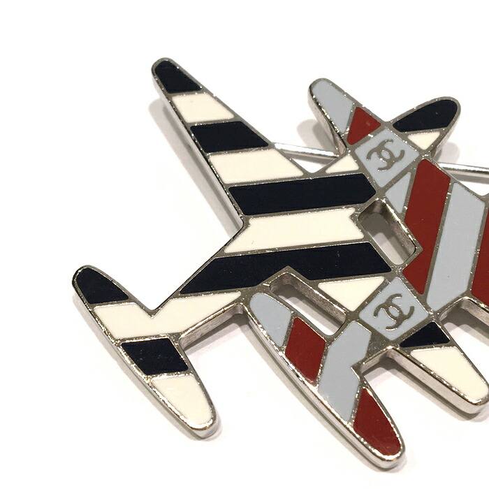 楽天市場】【中古】CHANEL（シャネル） エアライン 飛行機 ブローチ
