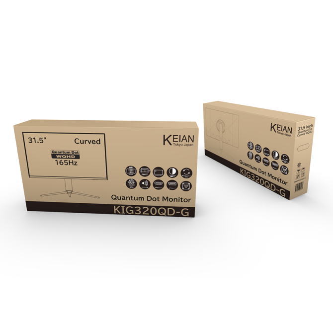 楽天市場】KEIAN 恵安 HDR対応31.5インチ型ワイド量子ドットゲーミング