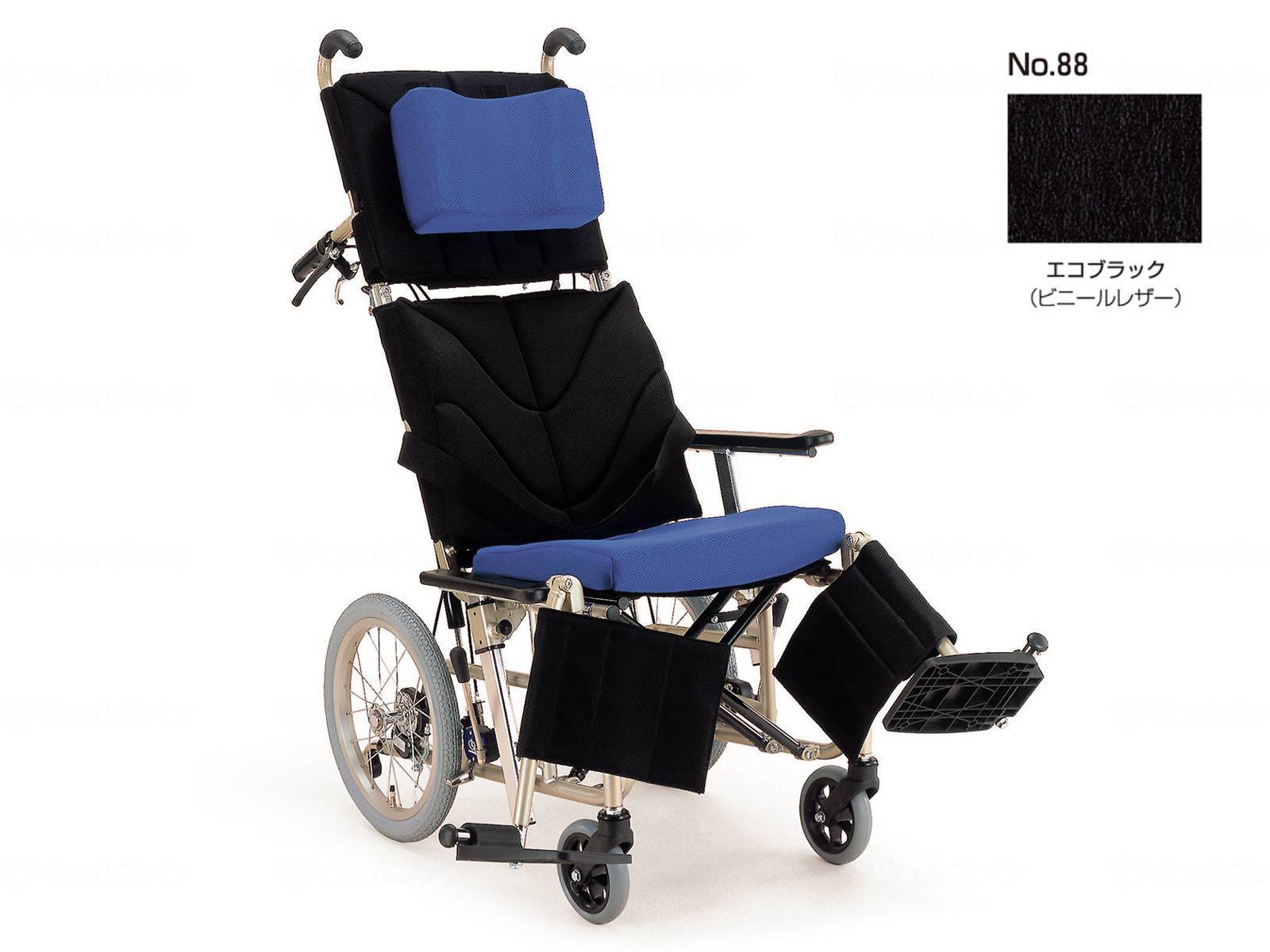 楽天市場】非課税商品 カワムラサイクル リクライニング車いす 介助式