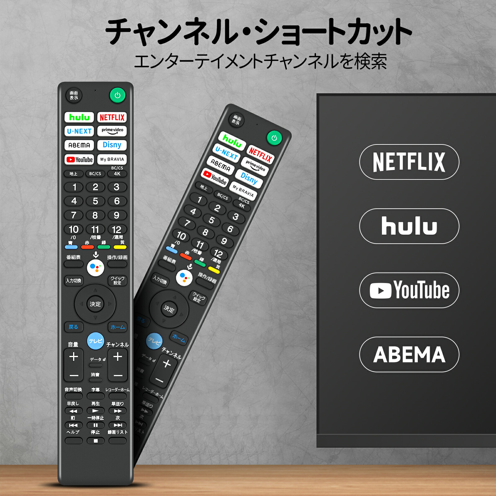 楽天市場】ソニー テレビリモコン 交換用 RMF-TX441J for SONY