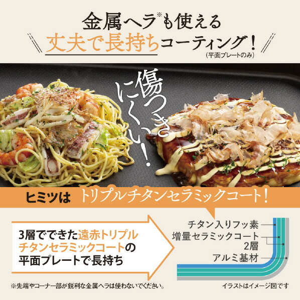 楽天市場】象印 ホットプレート 2枚タイプ e angle select やきやき