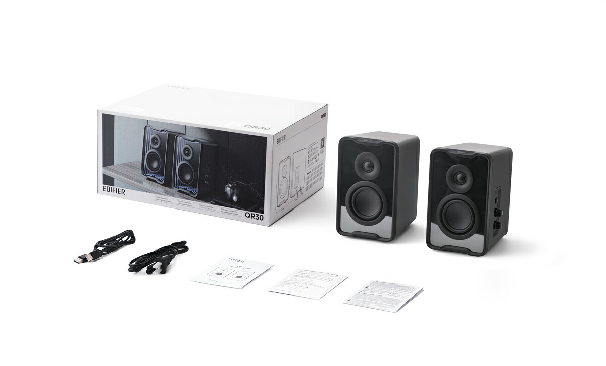 楽天市場】EDIFIER QR30 スピーカー Bluetooth 5.4 最大30W出力 AUX