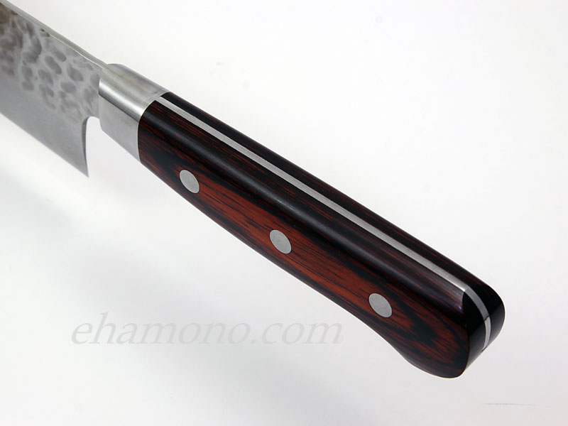 楽天市場】堺孝行 33層槌目ダマスカス 三徳包丁 180mm : e刃物.com