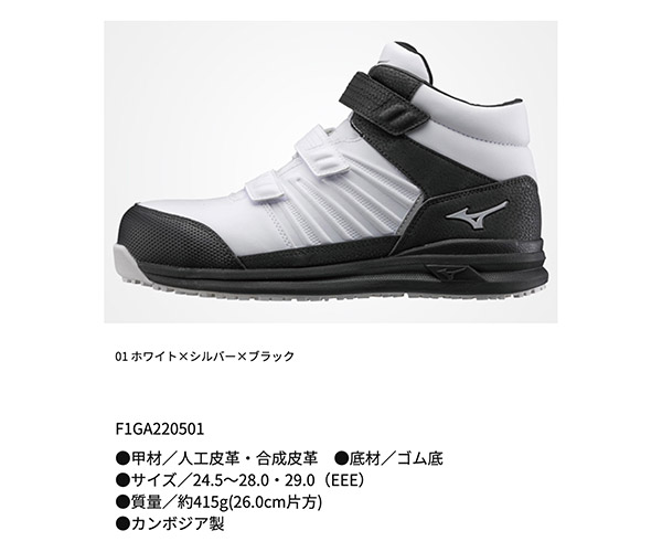 楽天市場】【3/1限定！ポイント3倍＋最大400円OFF】ミズノ 安全靴 SSII