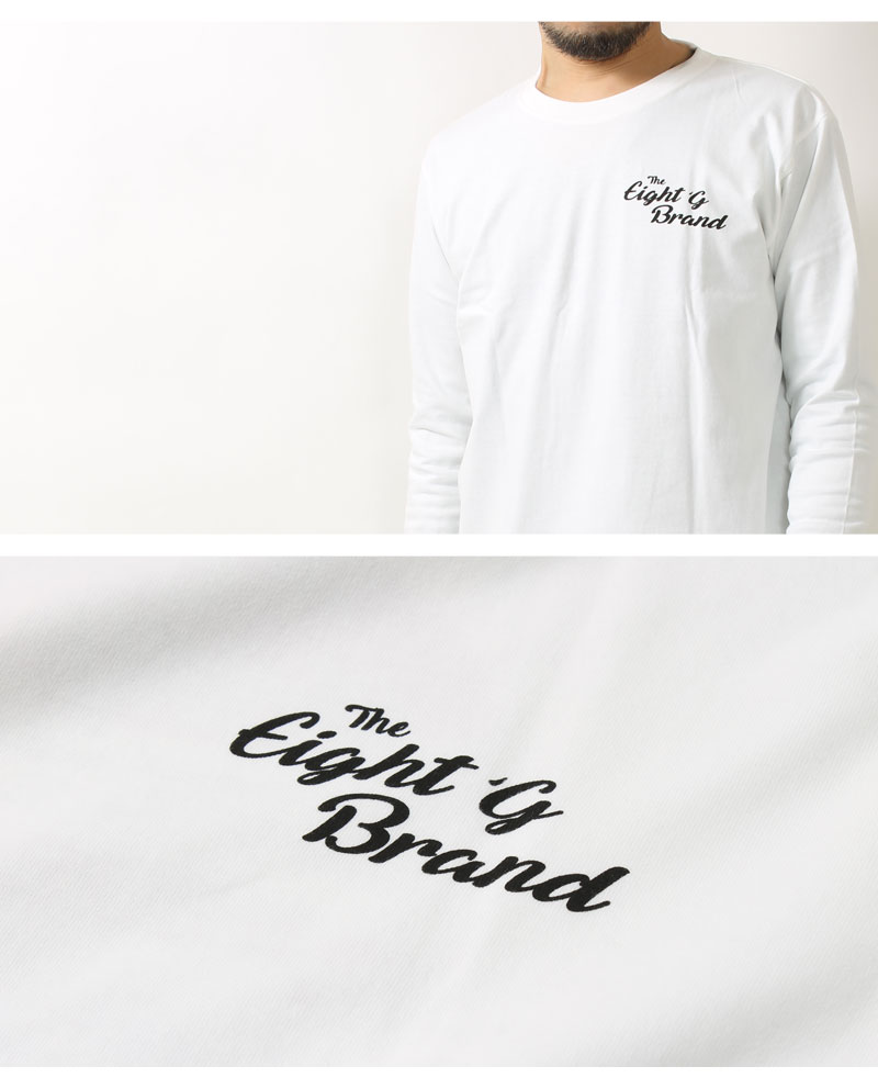 楽天市場】エイトジー ロンT メンズ アメカジ 長袖Tシャツ カットソー