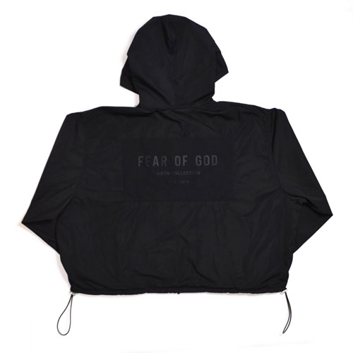 楽天市場】FEAR OF GOD - NYLON FULL ZIP HOODIE SIXTH COLLECTION