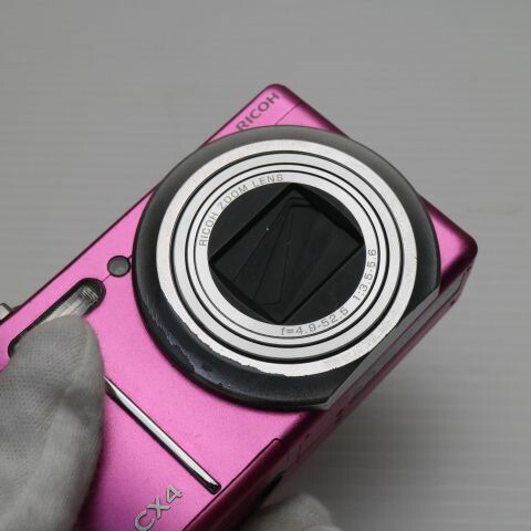 楽天市場】【中古】 良品中古 RICOH CX4 パープルピンク 安心保証 即日