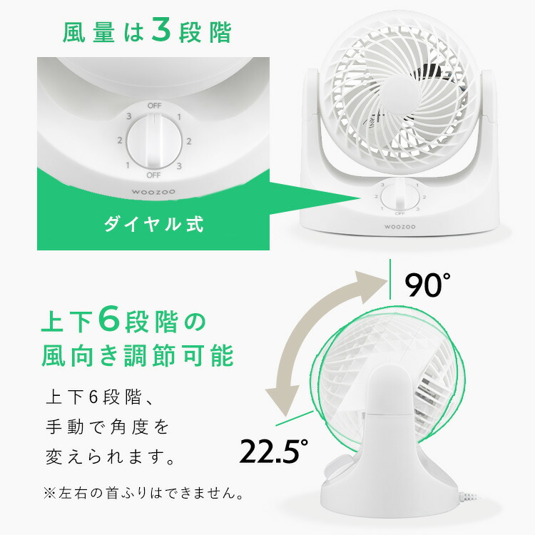 楽天市場】扇風機 卓上 静音 コンセント式 デスクファン 小型