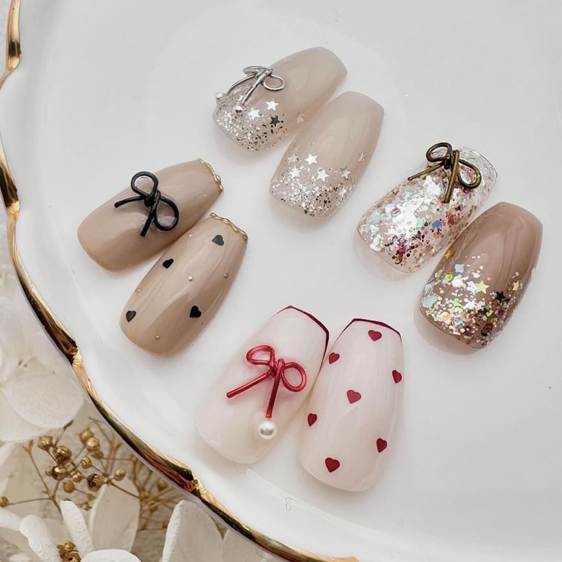 楽天市場】【最大3％OFF】 ボンネイル Bonnail ワイヤーリボン 8個入