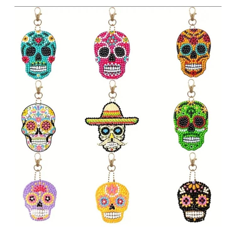 楽天市場】ダイヤモンドアート ビーズ キット キーホルダー 刺繍キット