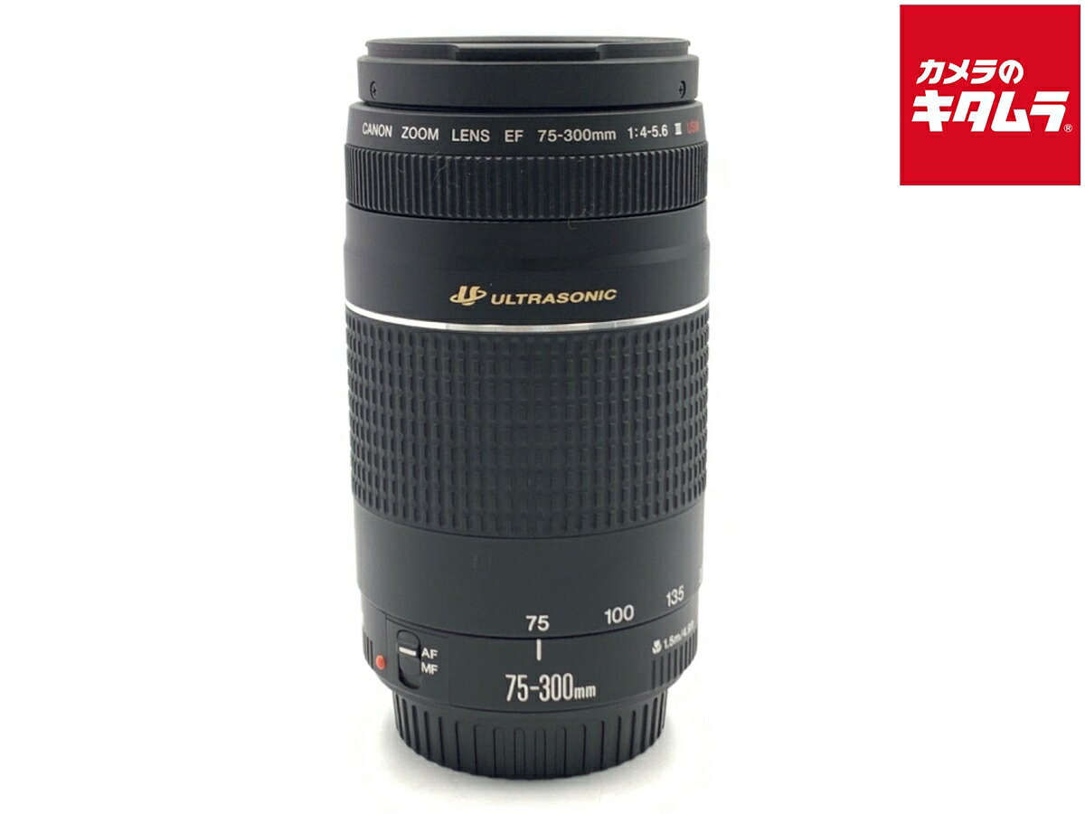 楽天市場】【1年保証】キヤノン Canon EF75-300mm F4-5.6 III EF 望遠