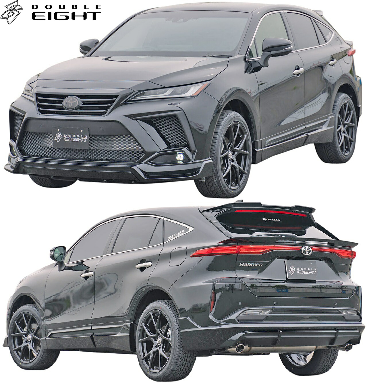 楽天市場】【M's】 トヨタ 80系 ハリアー (2020.6-) DOUBLE EIGHT
