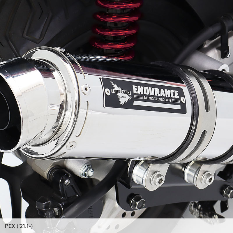 楽天市場】PCX JK05 hi-POWER SPORTS マフラー TYPE R ステンレス