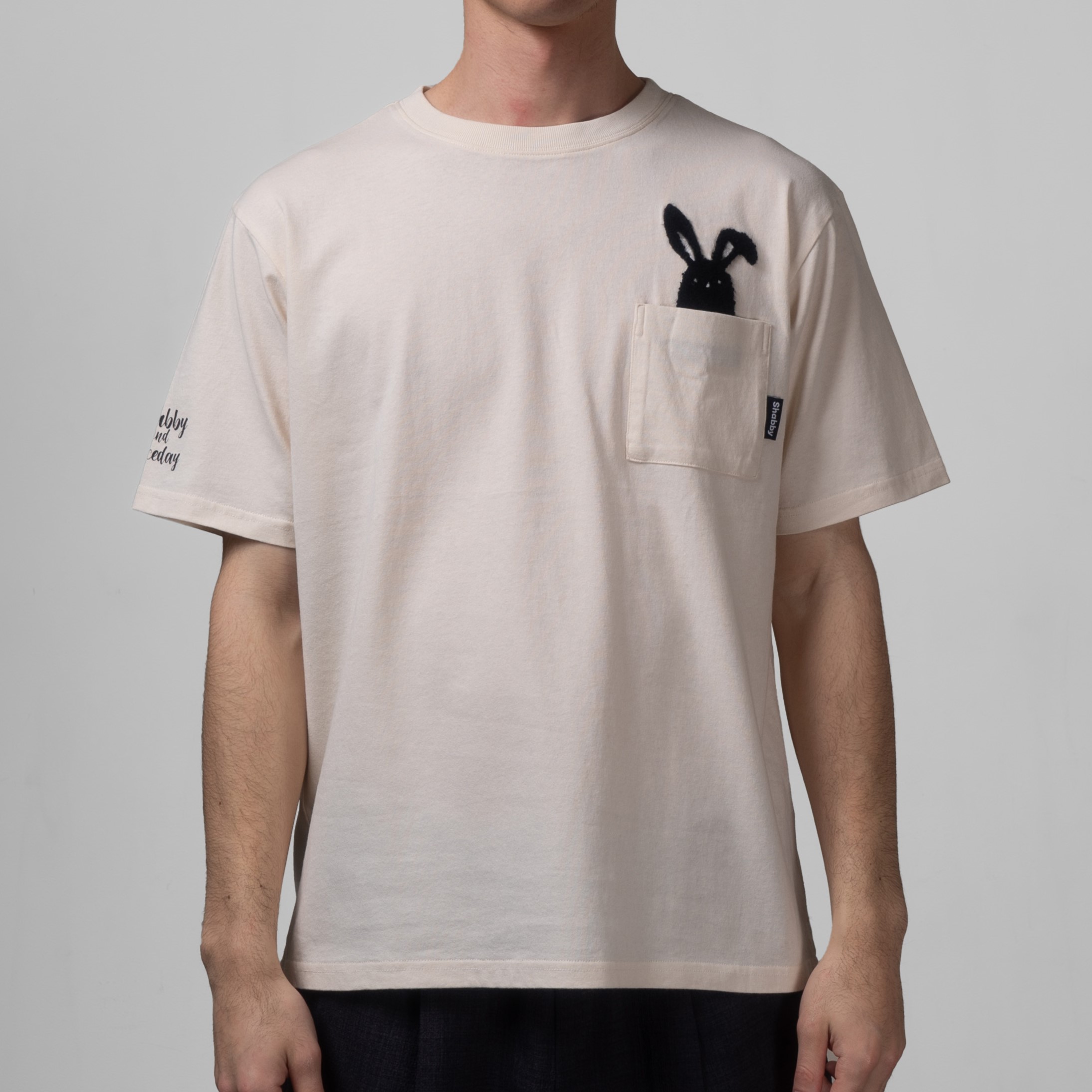 楽天市場】Shabby シャビーくん 胸ポケットさがら刺繍Tee Tシャツ 半袖