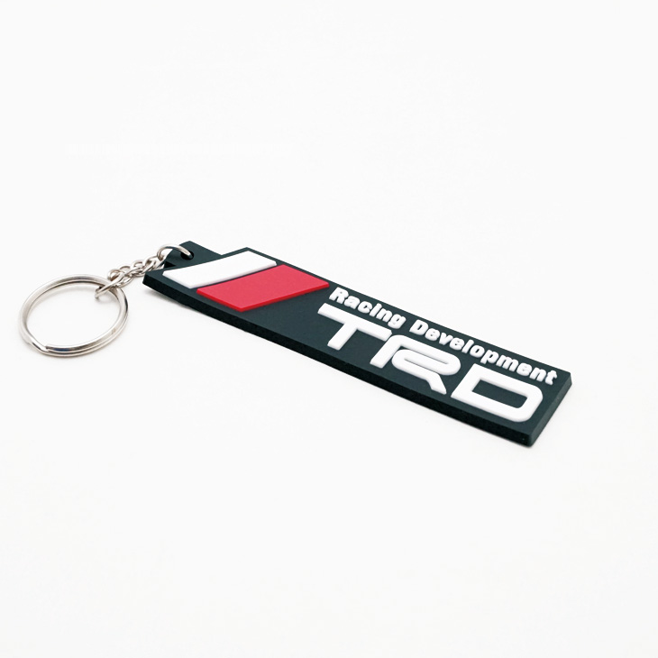 楽天市場】US TOYOTA トヨタ TRD ロゴ PVCキーホルダー／キーリング 鍵