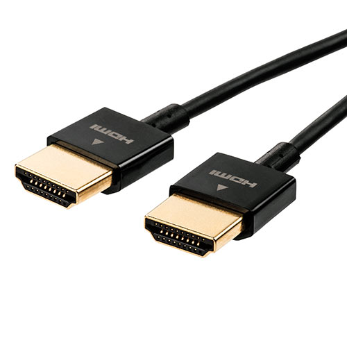楽天市場】HDMIケーブル スリム ケーブル直径約2.8mm Ver1.4規格認証品