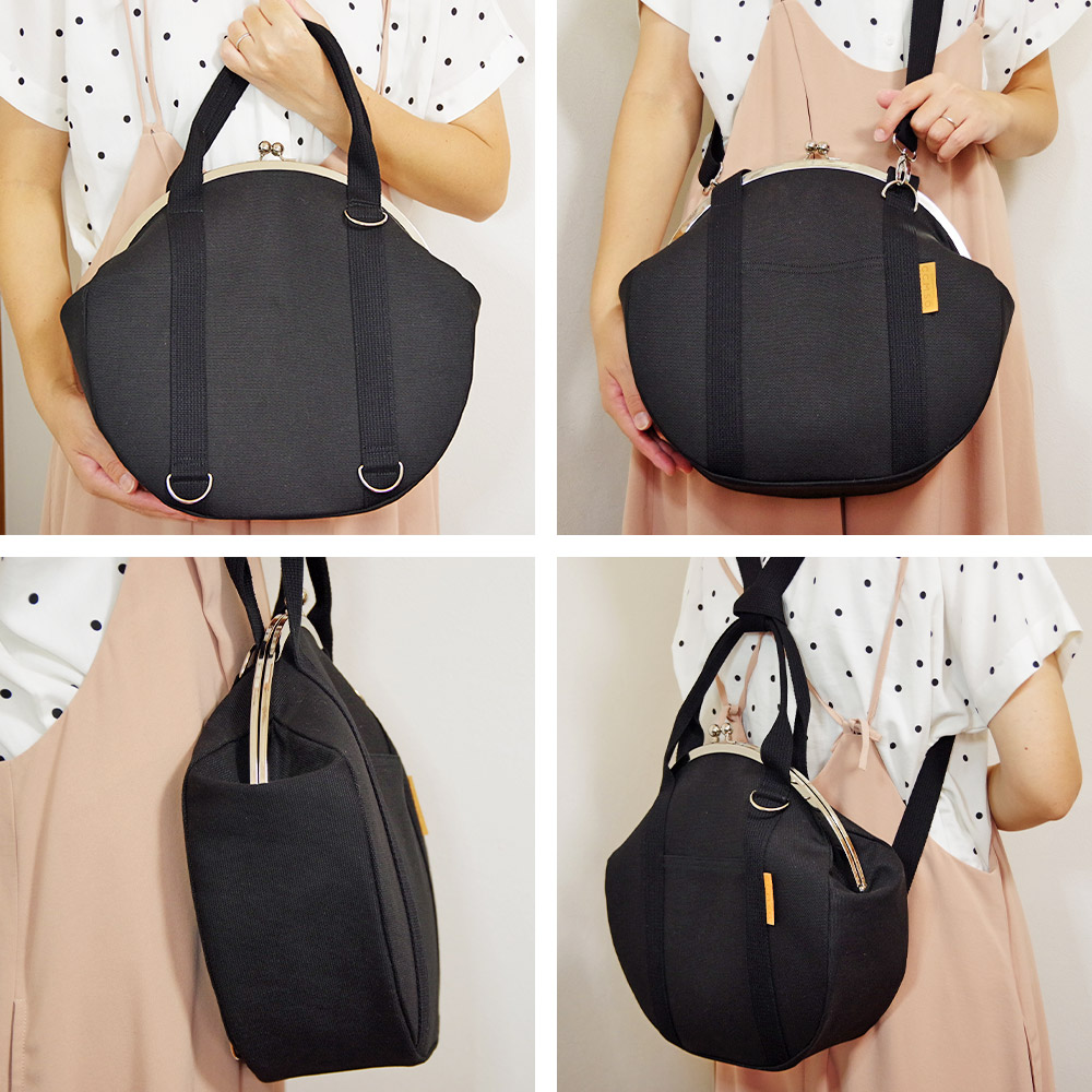 楽天市場】【ふるさと納税】トートスタイルがま口バッグ 3way ノーマル