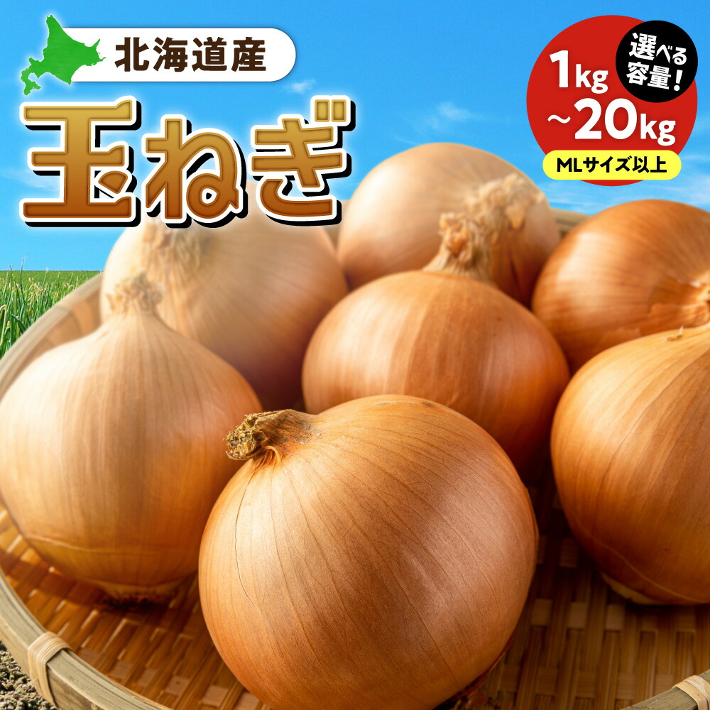 楽天市場】【ふるさと納税】 北海道産 玉ねぎ 【 選べる 容量 】 ML