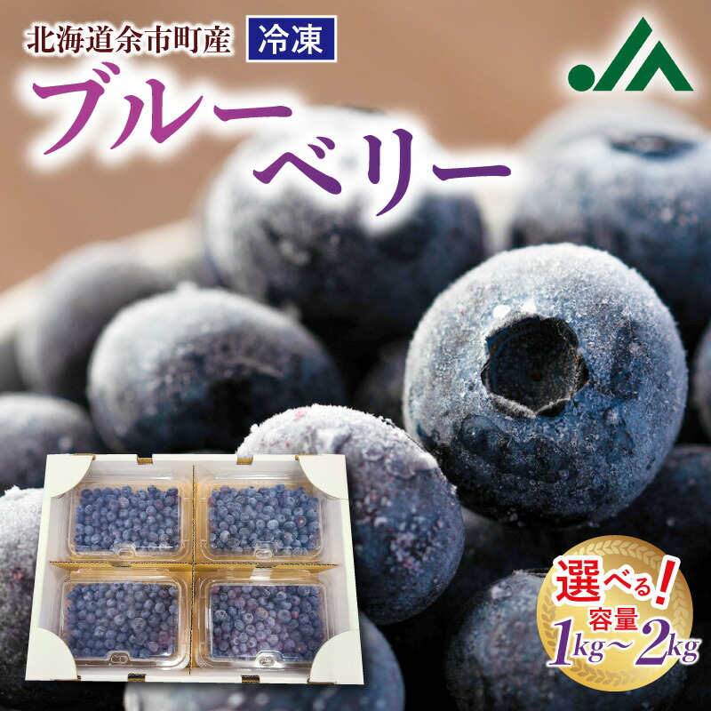 楽天市場】【ふるさと納税】甘くてジューシー 余市産 冷凍ブルーベリー