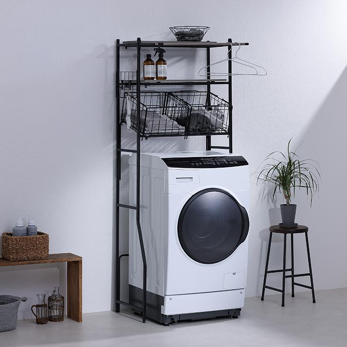 楽天市場】【ふるさと納税】ランドリーラック バスケット付き伸縮