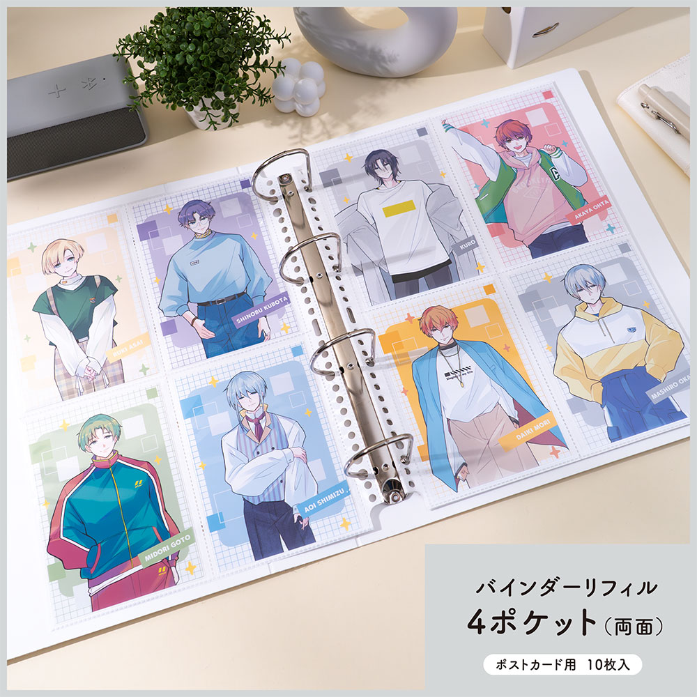 楽天市場】ナカバヤシ irelu（イレール）バインダーリフィル 4ポケット