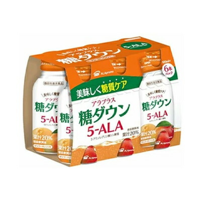 楽天市場】在庫限り アラプラス 糖ダウンドリンク 100mL×6本