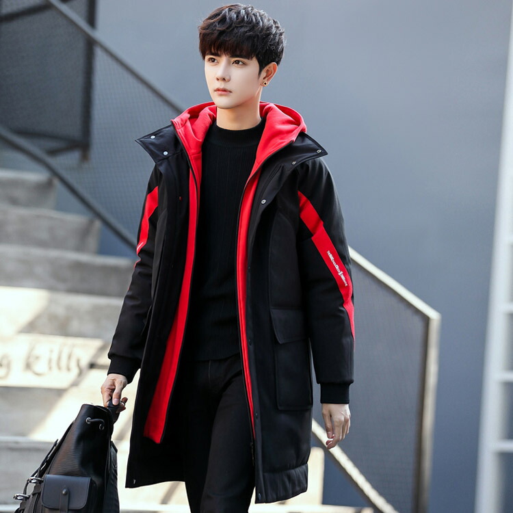 楽天市場】ダブルジッパーの2重design！メンズ ロングコート 中綿