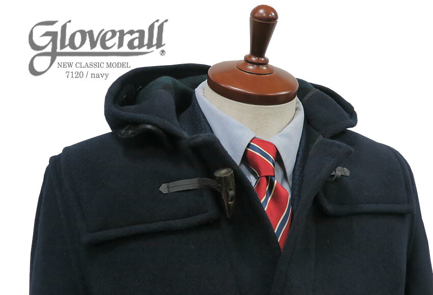 楽天市場】グローバーオール ダッフルコート ネイビーの通販