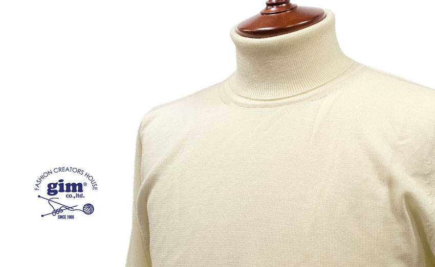 楽天市場】□TRAD SALE！□ gim / ジム タートルネックセーター 天竺